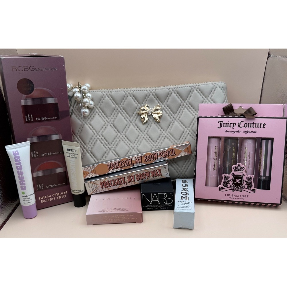 Juicy Couture x NARS x Benefit Makeup Skincare Bundle NIB 10pc‎ Set